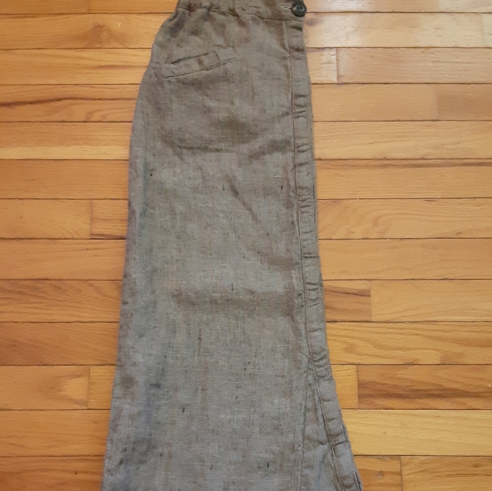 FLAX, 100% linen skirt